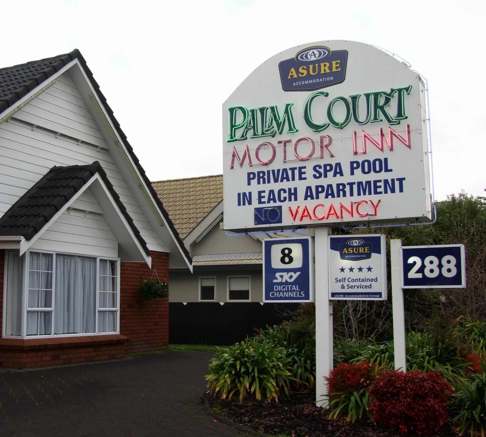 Palm Court Motor Inn Rotorua Exterior photo