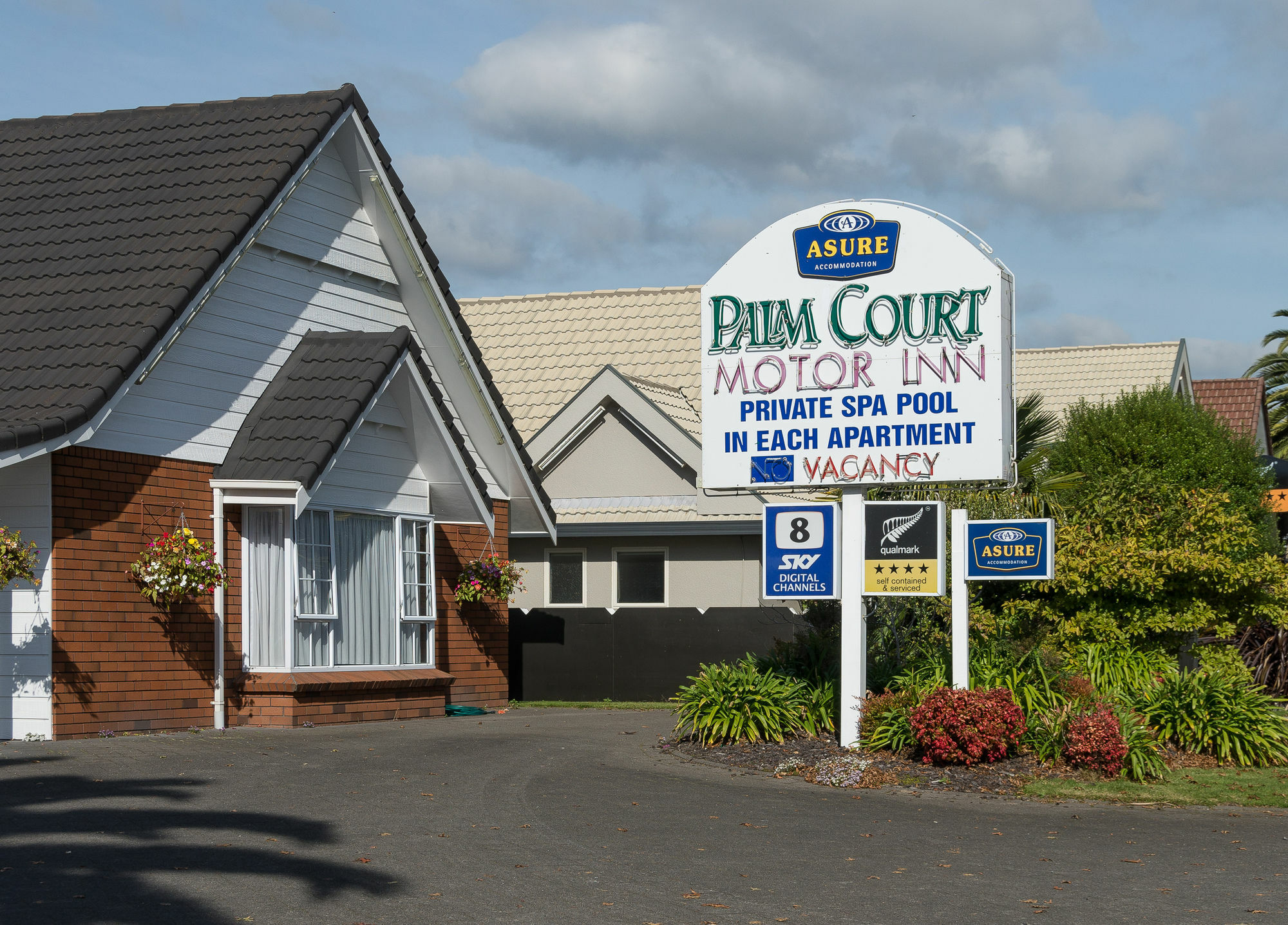 Palm Court Motor Inn Rotorua Exterior photo