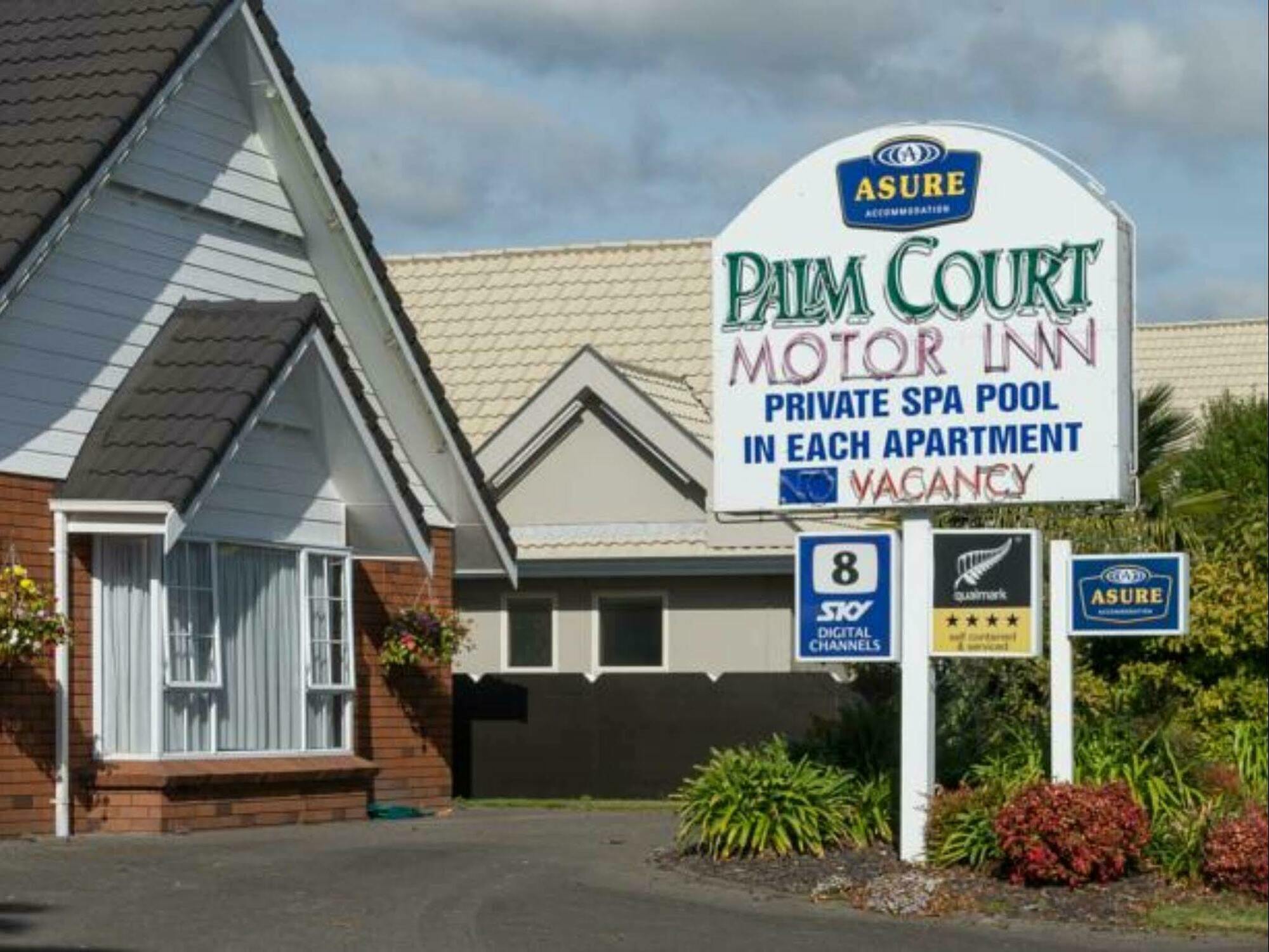 Palm Court Motor Inn Rotorua Exterior photo